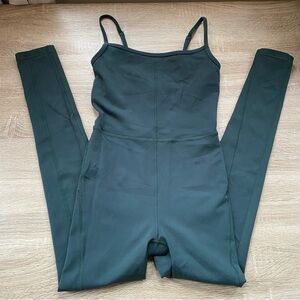 Aritzia Wilfred Free Divinity Jumpsuit Scarab Green XS Tall